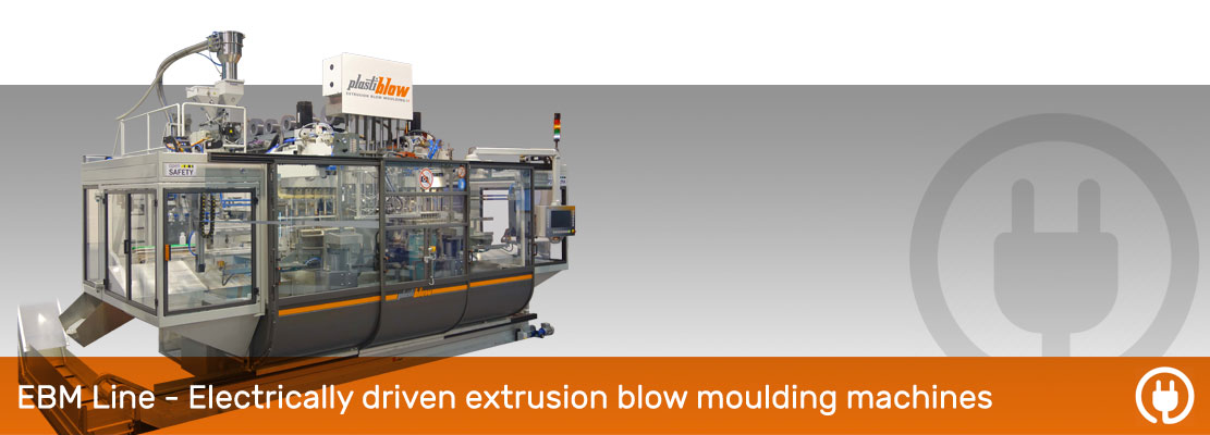 Electric blow moulding machines
